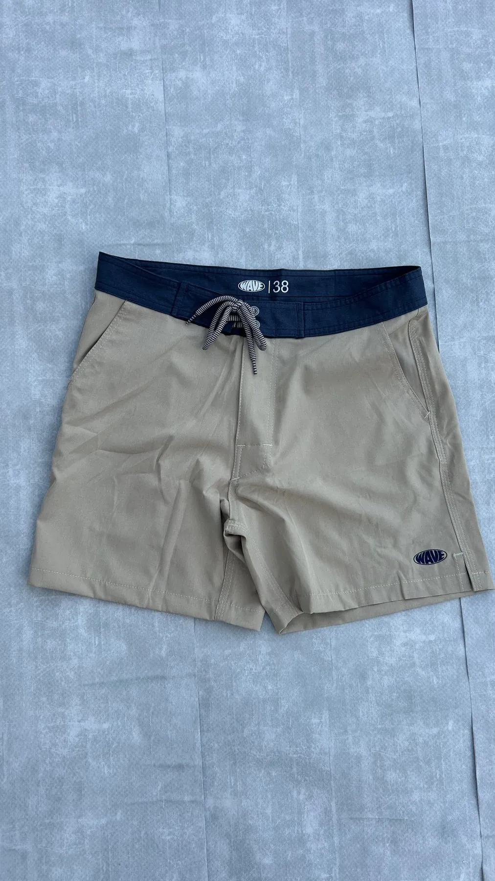 Boardshort Bicolor Areia frente