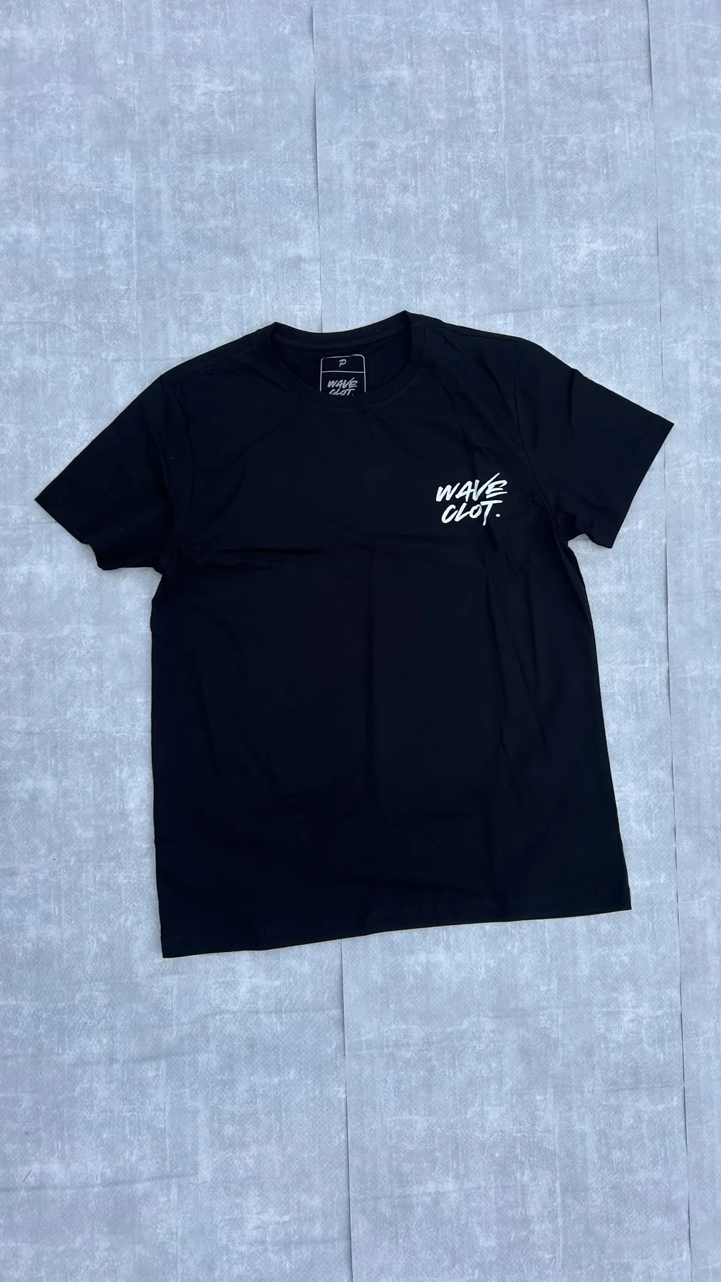Camiseta Horizonte Preta frente